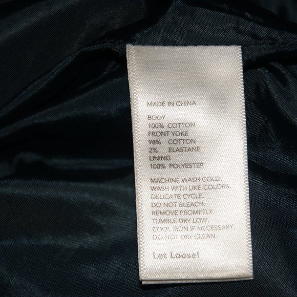 KATE SPADE Denim Panel Embroidery V-Neck Dress S - Picture 5 of 6